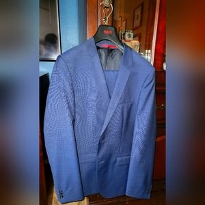 Hugo Boss Marzotto Slim Fit Suit Set 38R Blue